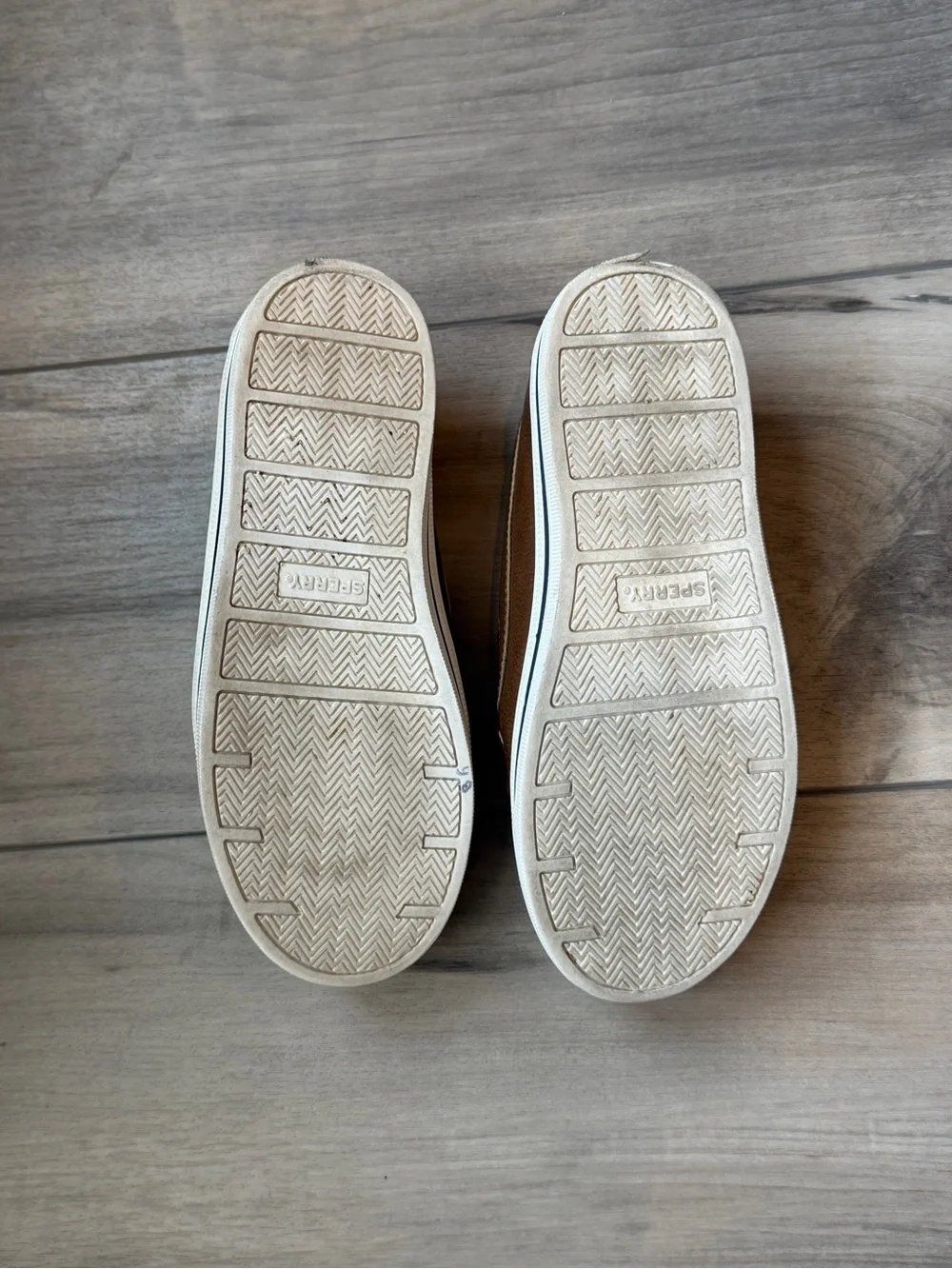 Sperry Boy’s Brown Slip-On Boat Shoes